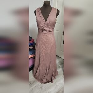 Size 16 Mexx V-neck Tie Around Maxi Dress